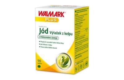 WALMARK Jód výtažek z Kelpu - Экстракт йода из водрослей, 90 таблеток